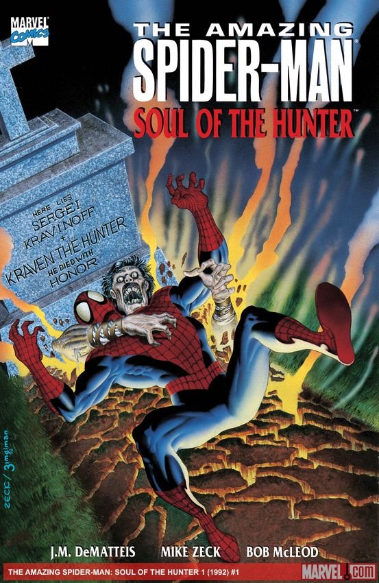 Cover of The Amazing Spider-Man: Soul Of The Hunter (1992) - #1