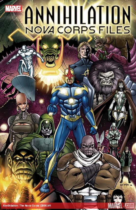 Cover of Annihilation: The Nova Corps Files (2006) - #1