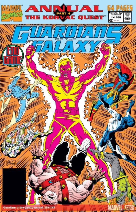 Cover of Guardians Of The Galaxy Annual (1991) - #1