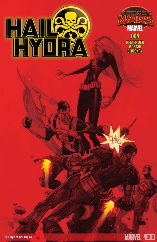 Cover of Hail Hydra (2015) - #4
