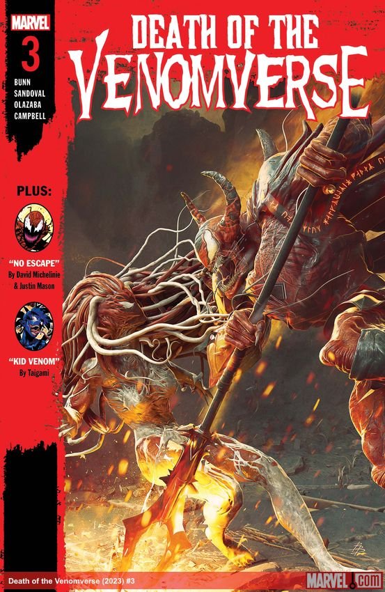 Cover of Death Of The Venomverse (2023) - #3