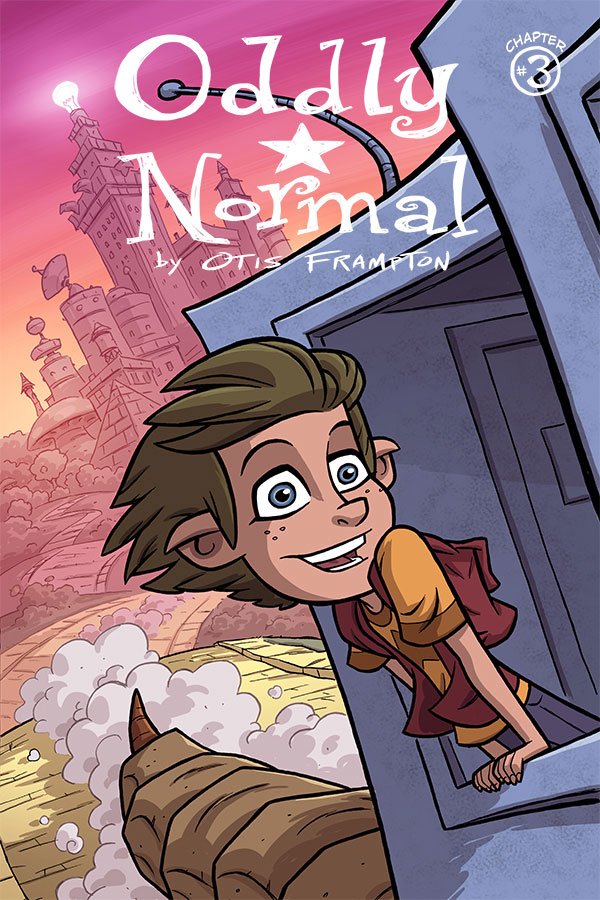 Cover of Oddly Normal (2014) - #3