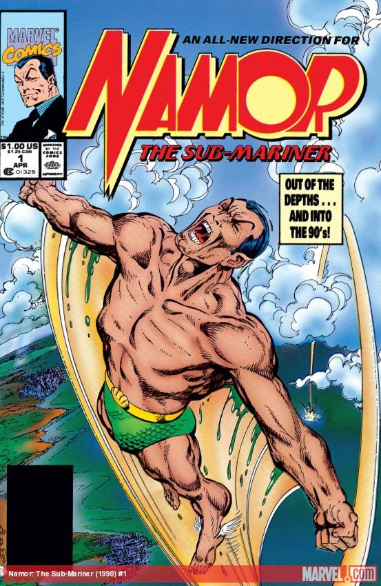 Cover of Namor The Sub-Mariner (1990) - #1