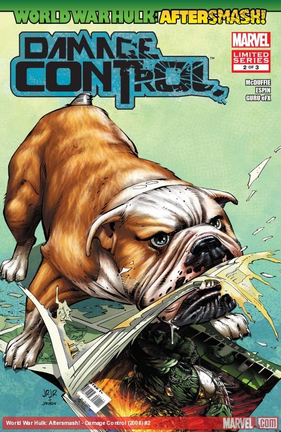 Cover of Wwh Aftersmash: Damage Control (2008) - #2