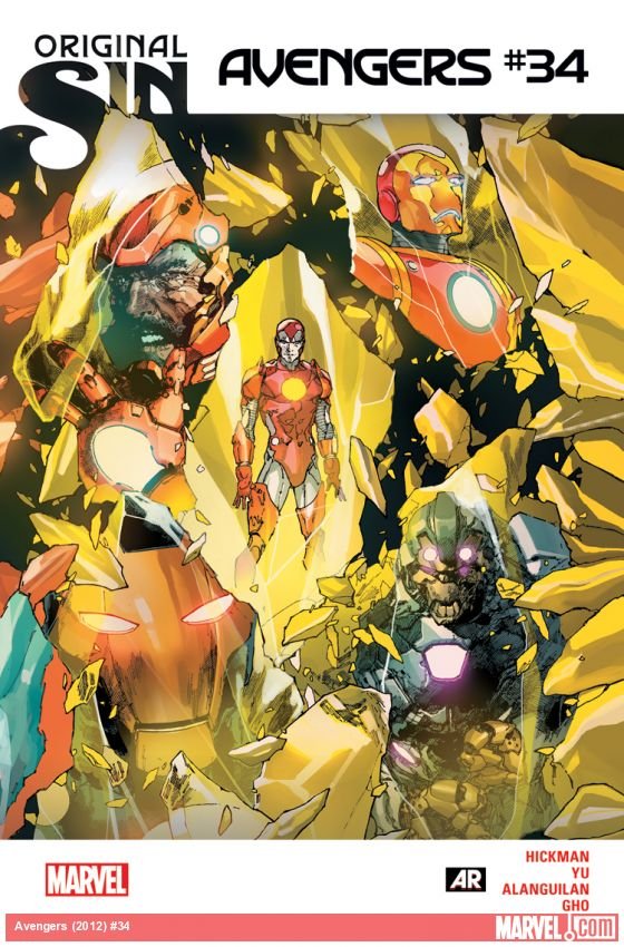 Cover of Avengers (2012) - #34