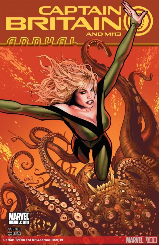 Cover of Captain Britain And Mi13 Annual (2009) - #1