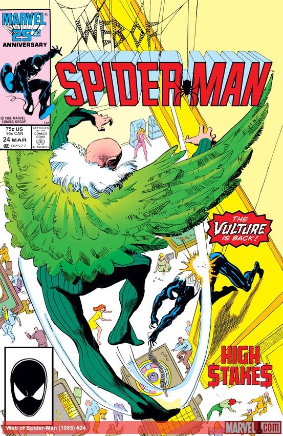 Cover of Web Of Spider-Man (1985) - #24