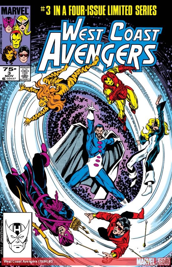 Cover of West Coast Avengers (1984) - #3