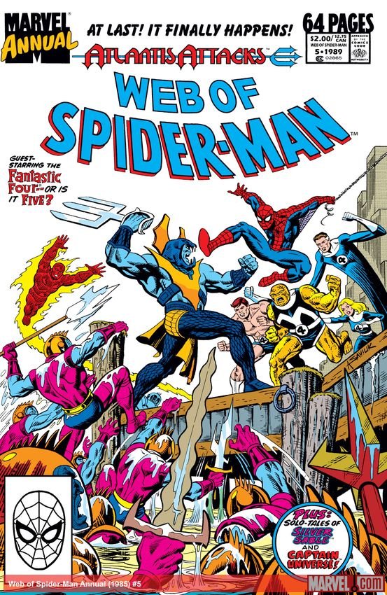 Cover of Web Of Spider-Man Annual (1985) - #5