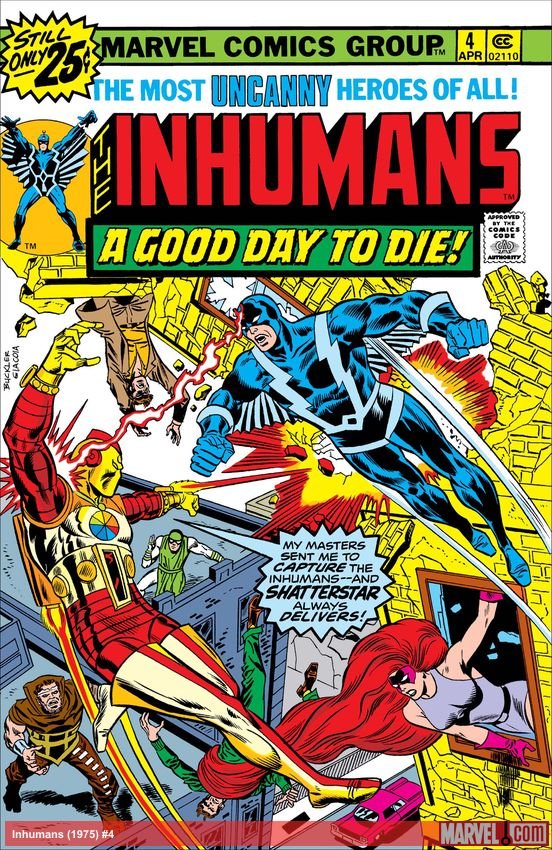 Cover of Inhumans (1975) - #4