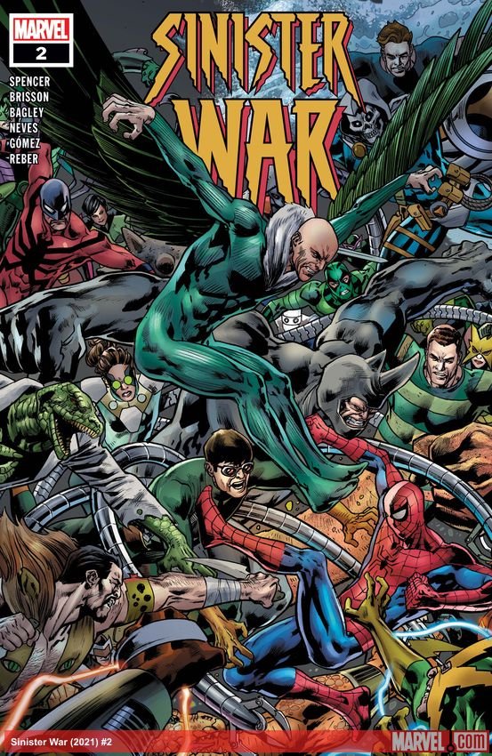 Cover of Sinister War (2021) - #2