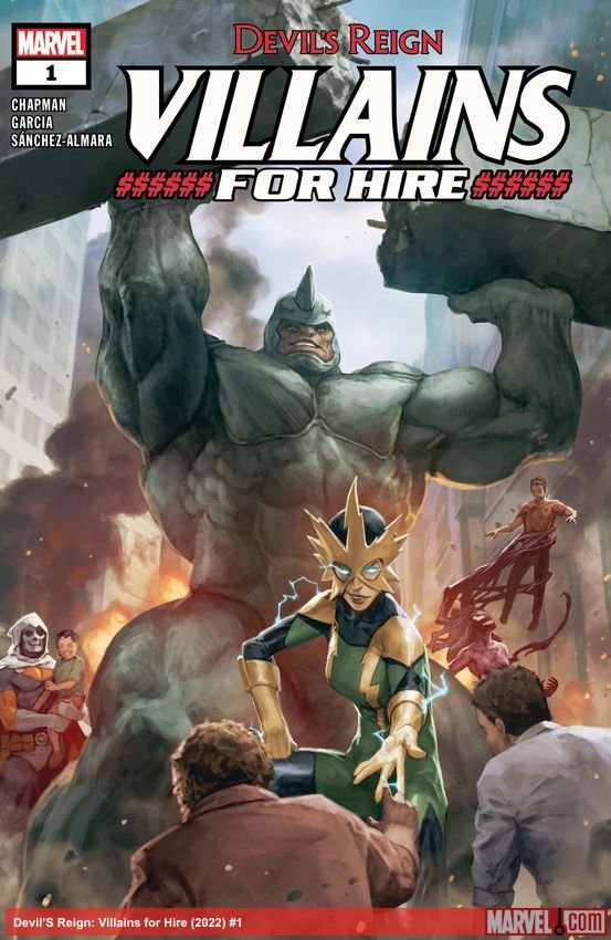 Cover of Devil's Reign: Villains For Hire (2022) - #1