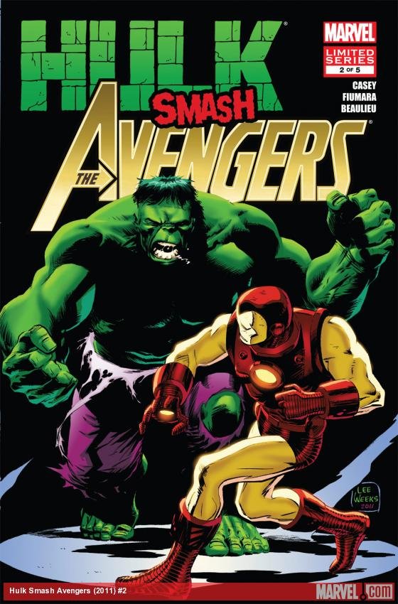 Cover of Hulk Smash Avengers (2012) - #2