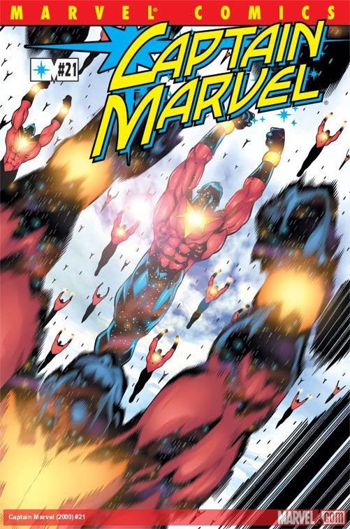 Cover of Captain Marvel (1999) - #21