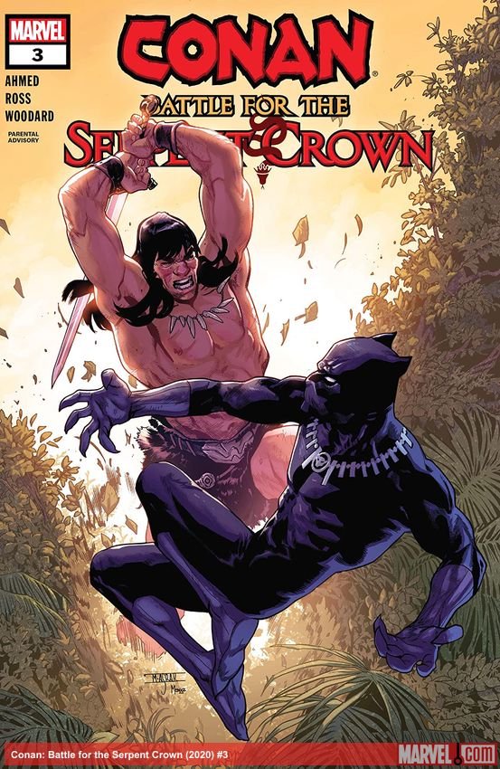 Cover of Conan: Battle For The Serpent Crown (2020) - #3