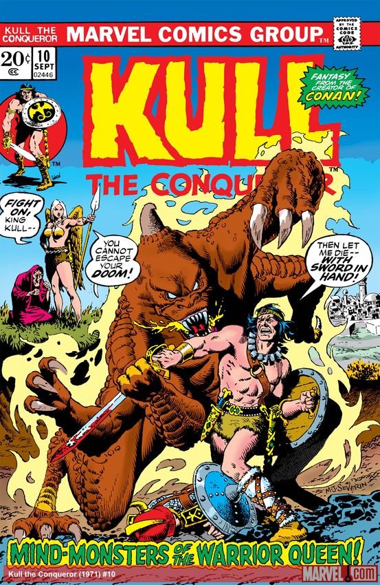 Cover of Kull The Conqueror (1971) - #10