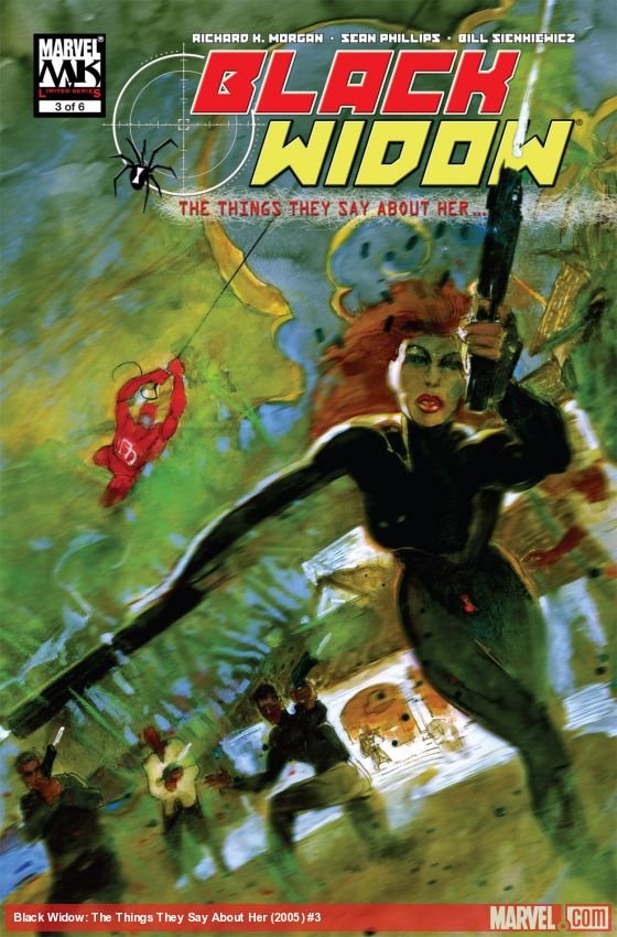 Cover of Black Widow: The Things They Say About Her (2005) - #3