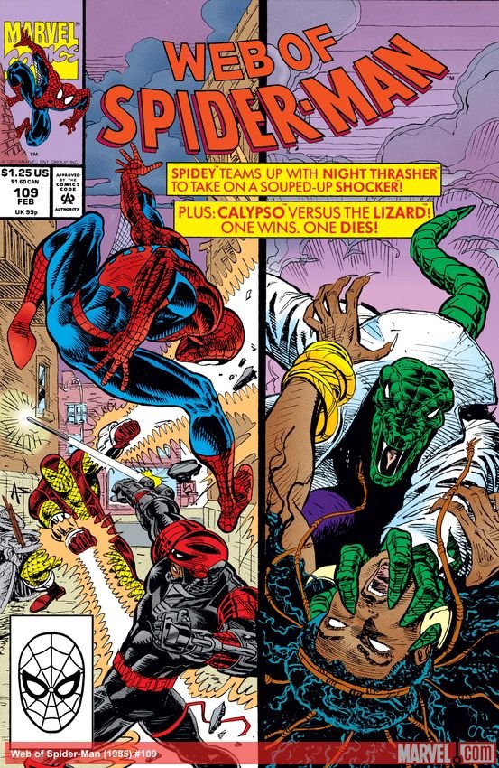 Cover of Web Of Spider-Man (1985) - #109