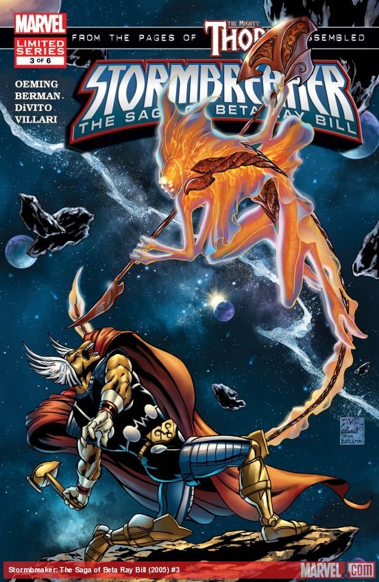 Cover of Stormbreaker: The Saga Of Beta Ray Bill (2005) - #3