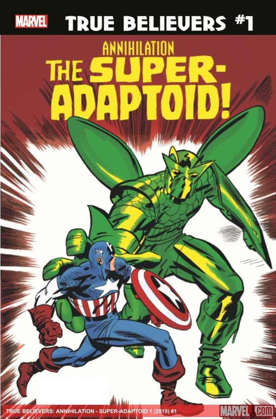 Cover of True Believers: Annihilation - Super-Adaptoid (2019) - #1