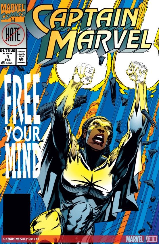Cover of Captain Marvel (1994) - #1