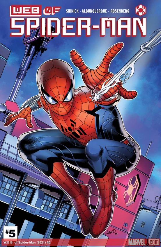 Cover of W.e.b. Of Spider-Man (2021) - #5