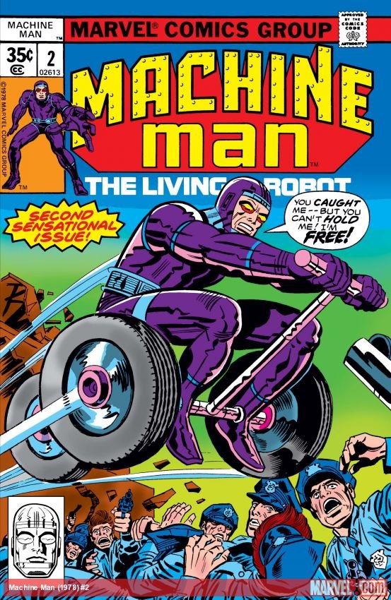 Cover of Machine Man (1978) - #2