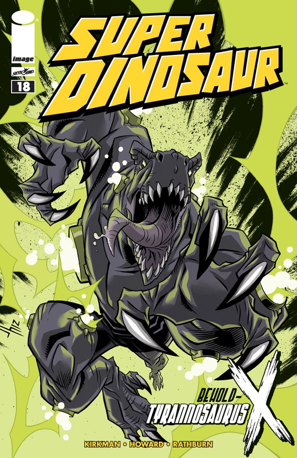 Cover of Super Dinosaur (2011) - #18