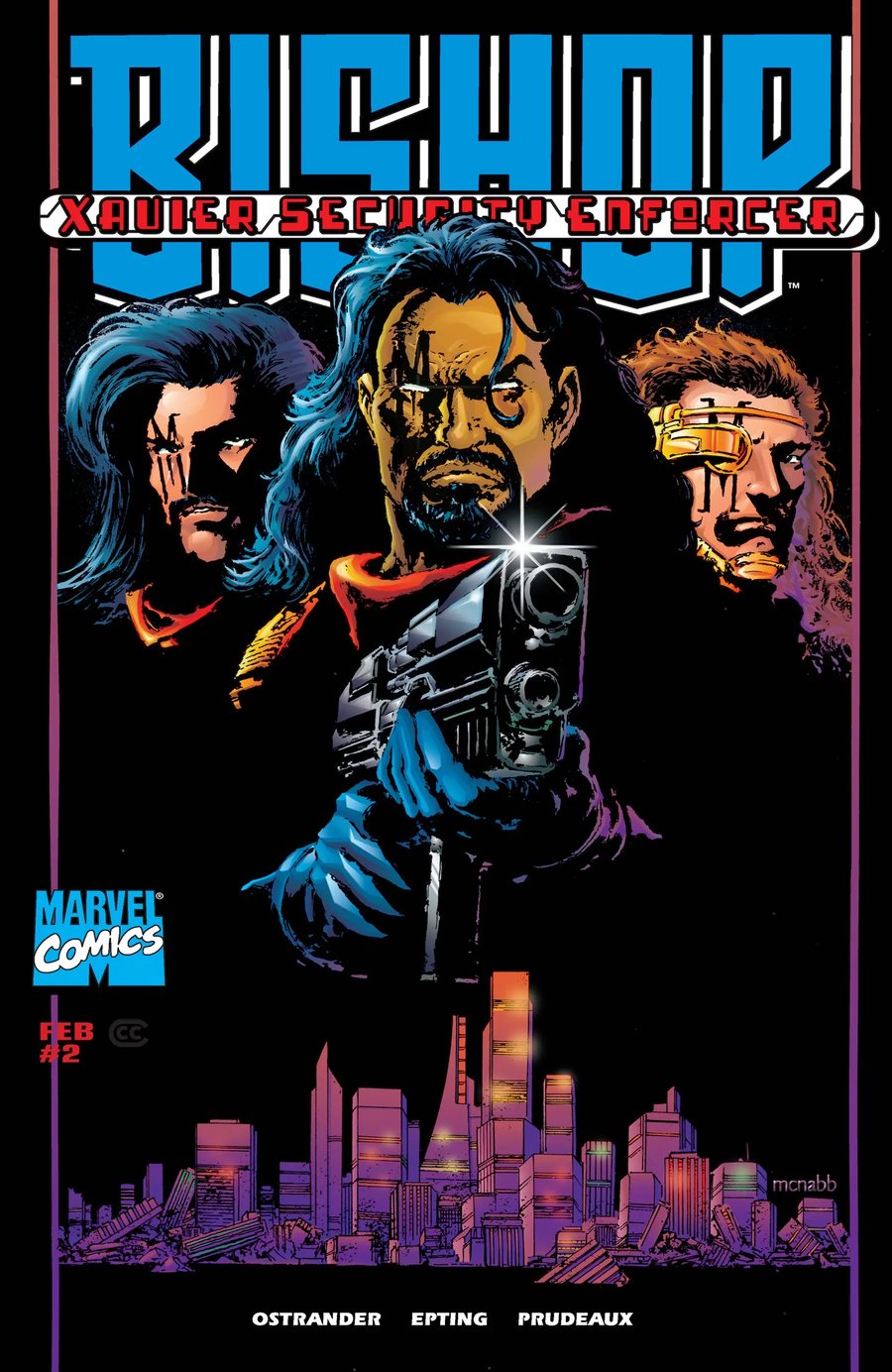 Cover of Bishop Xavier Security Enforcer (1998) - #2
