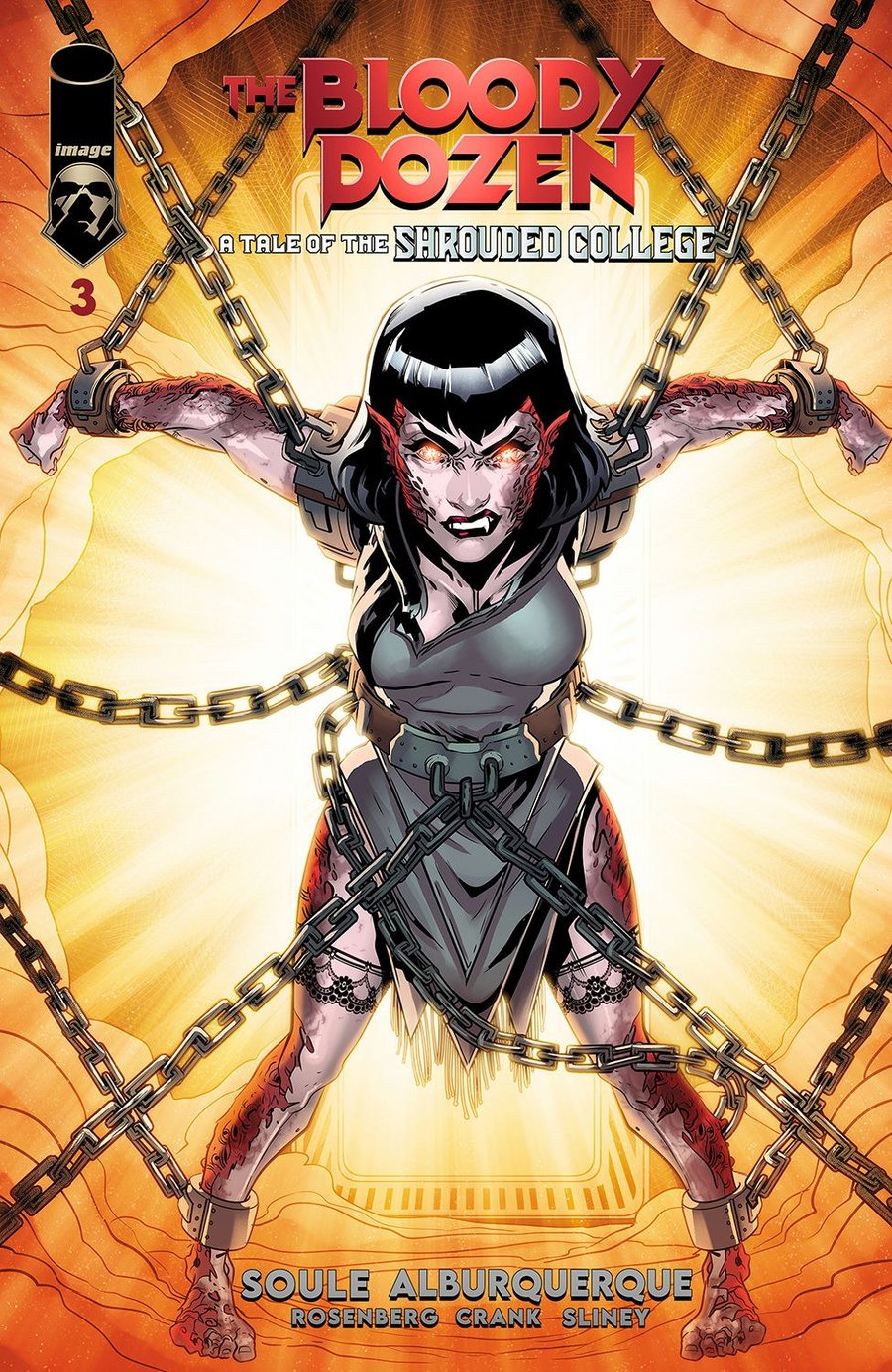 Cover of The Bloody Dozen: A Tale Of The Shrouded College (2023) - #3