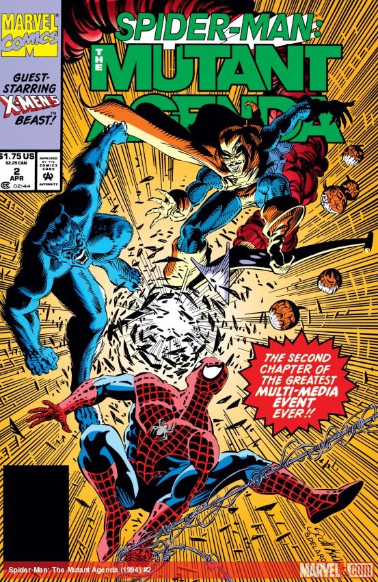Cover of Spider-Man: The Mutant Agenda (1994) - #2
