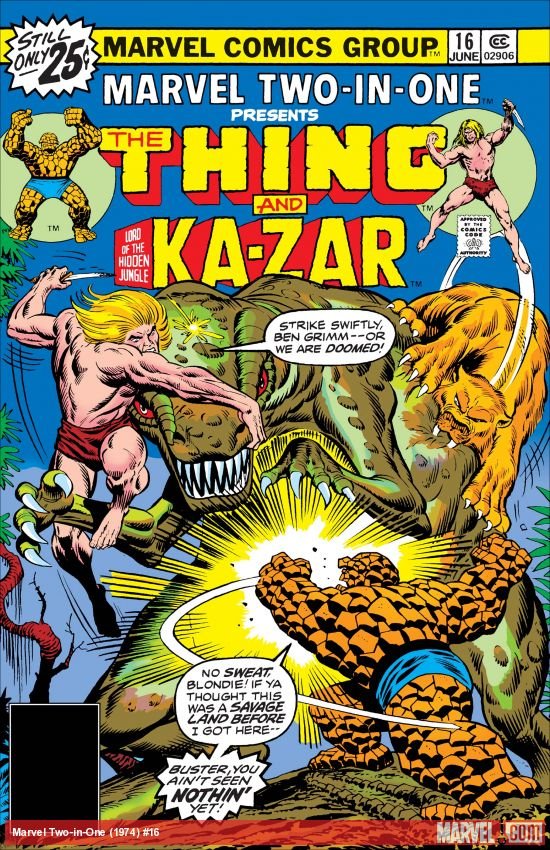 Cover of Marvel Two-In-One (1974) - #16