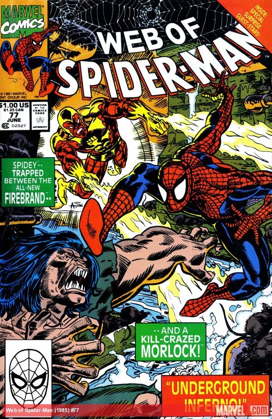 Cover of Web Of Spider-Man (1985) - #77