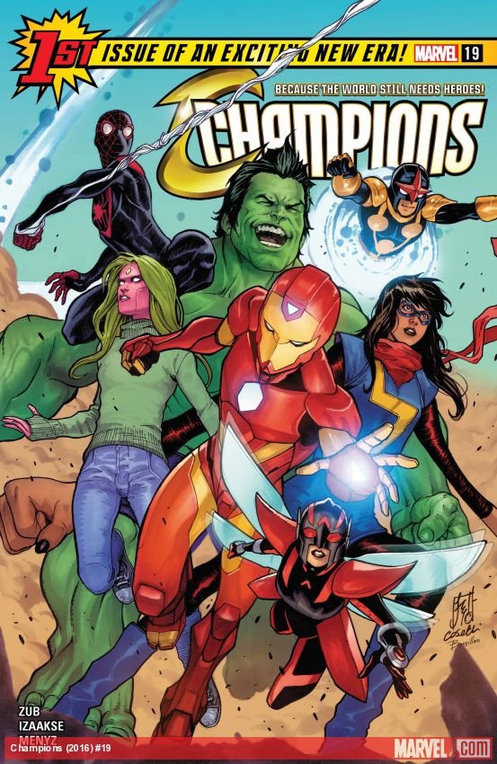 Cover of Champions (2016) - #19