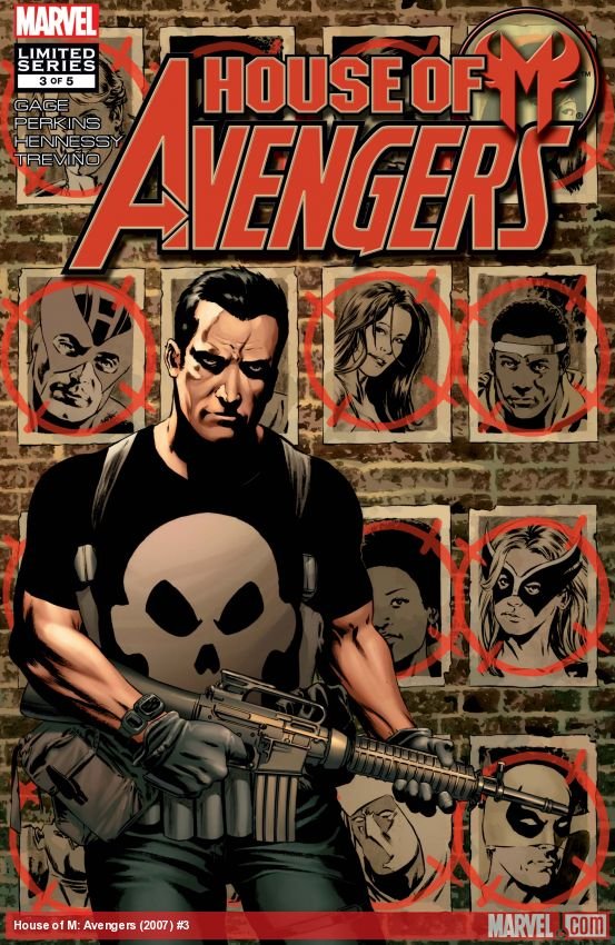 Cover of House Of M: Avengers (2007) - #3