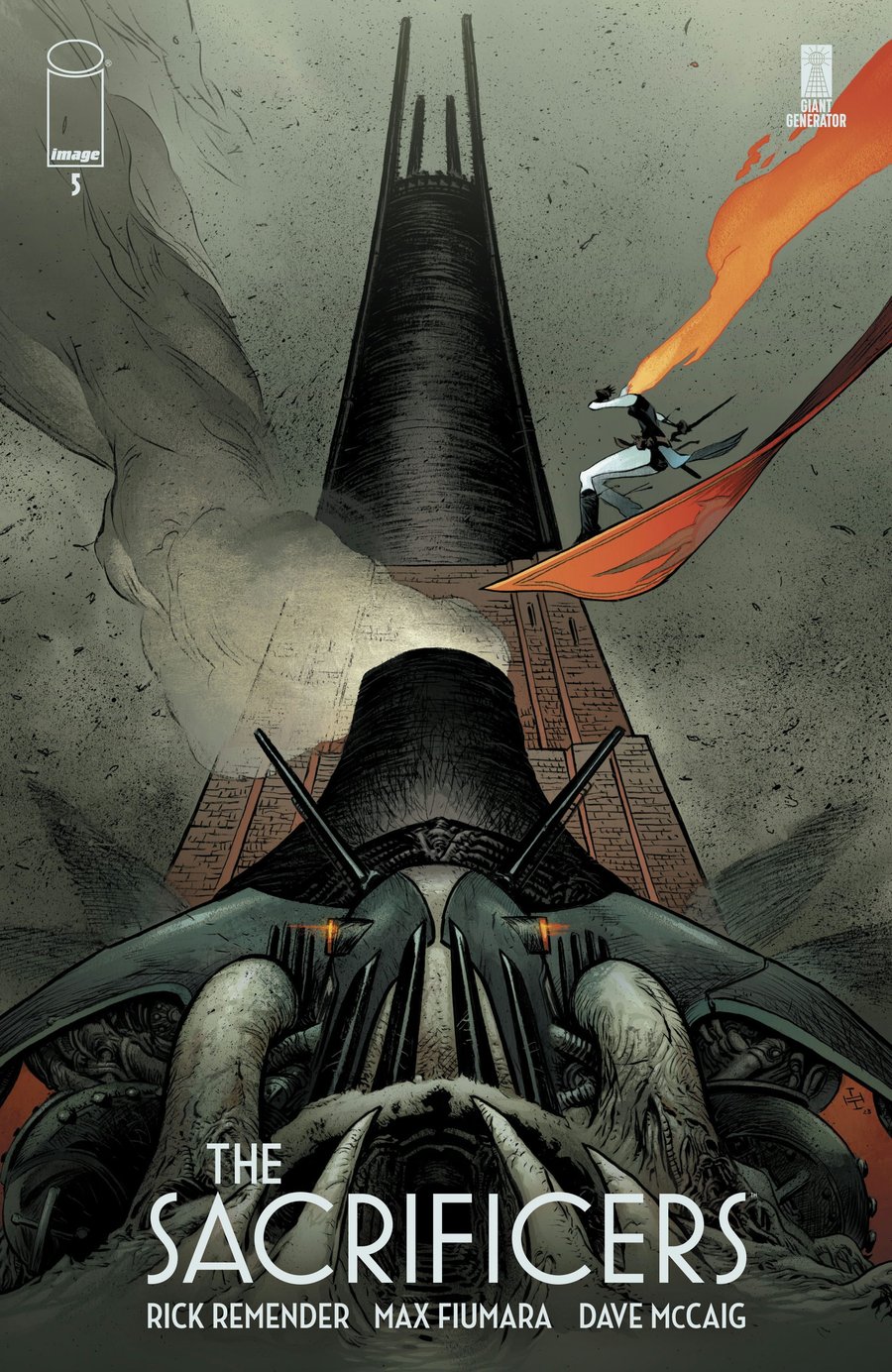 Cover of The Sacrificers (2023) - #5