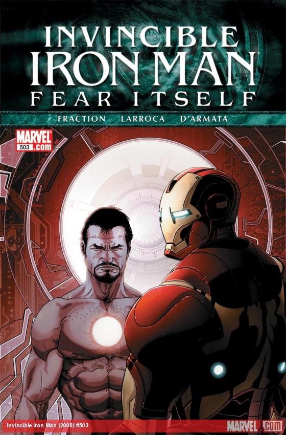 Cover of Invincible Iron Man (2008) - #503