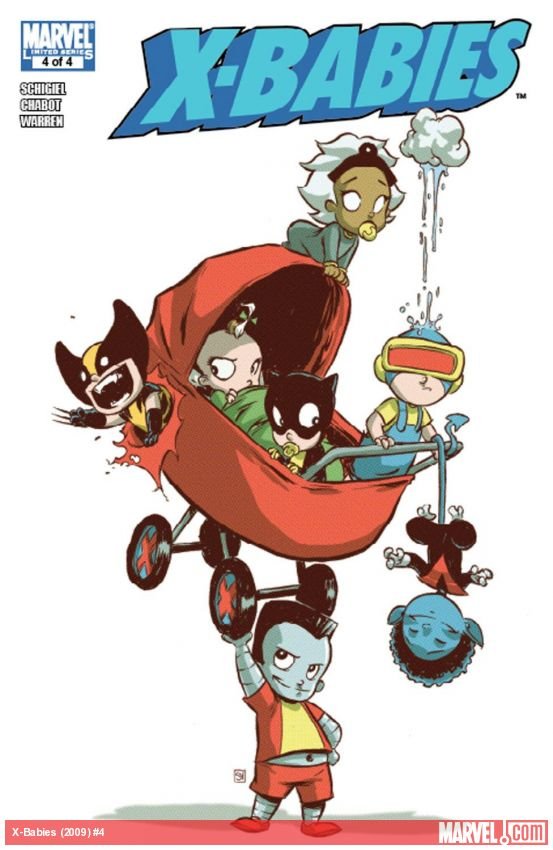 Cover of X-Babies (2009) - #4