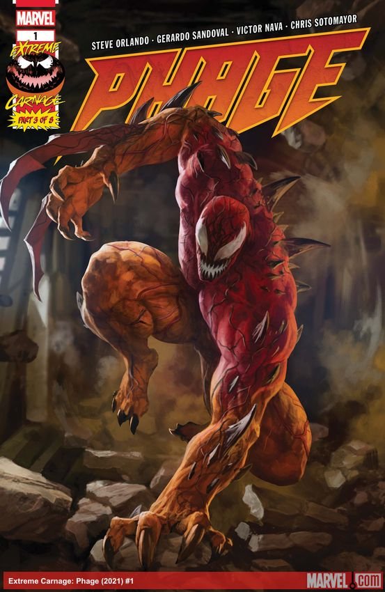 Cover of Extreme Carnage: Phage (2021) - #1