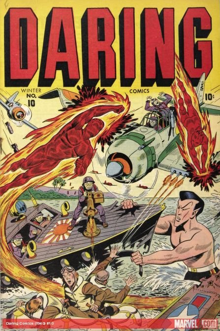 Cover of Daring Comics (1944) - #10