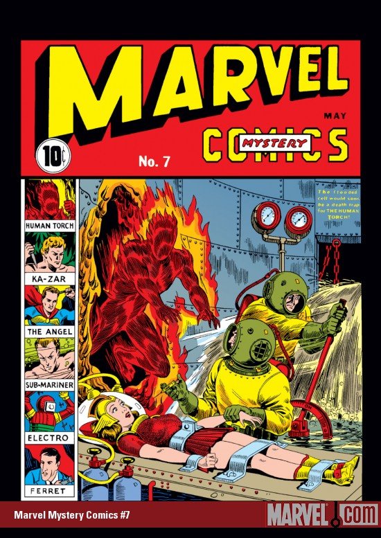 Cover of Marvel Mystery Comics (1939) - #7