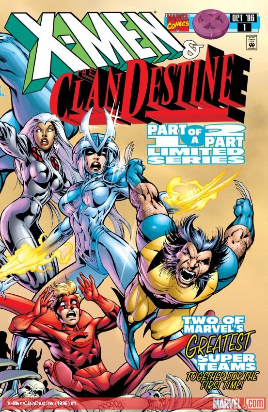 Cover of X-Men/Clandestine (1996) - #1