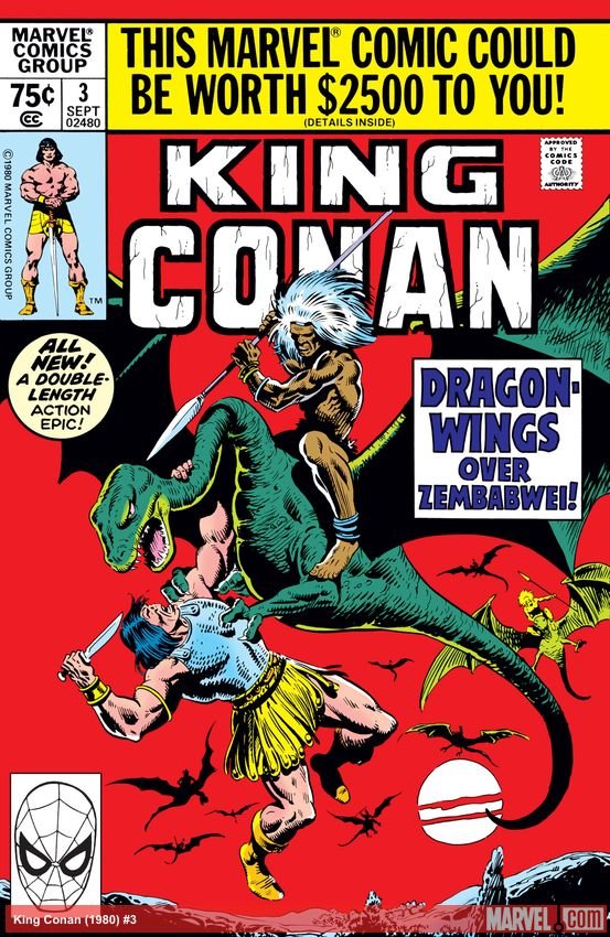 Cover of King Conan (1980) - #3