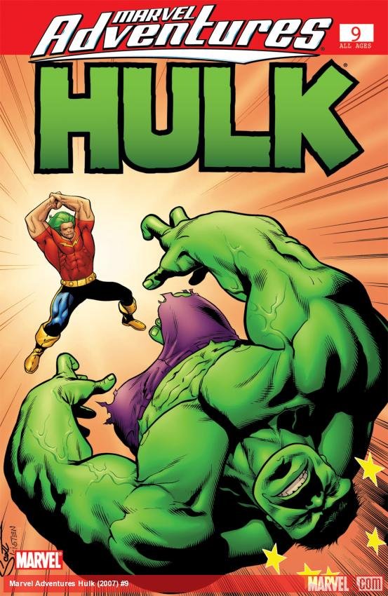 Cover of Marvel Adventures Hulk (2007) - #9