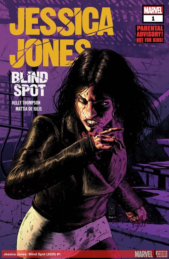 Cover of Jessica Jones: Blind Spot (2020) - #1