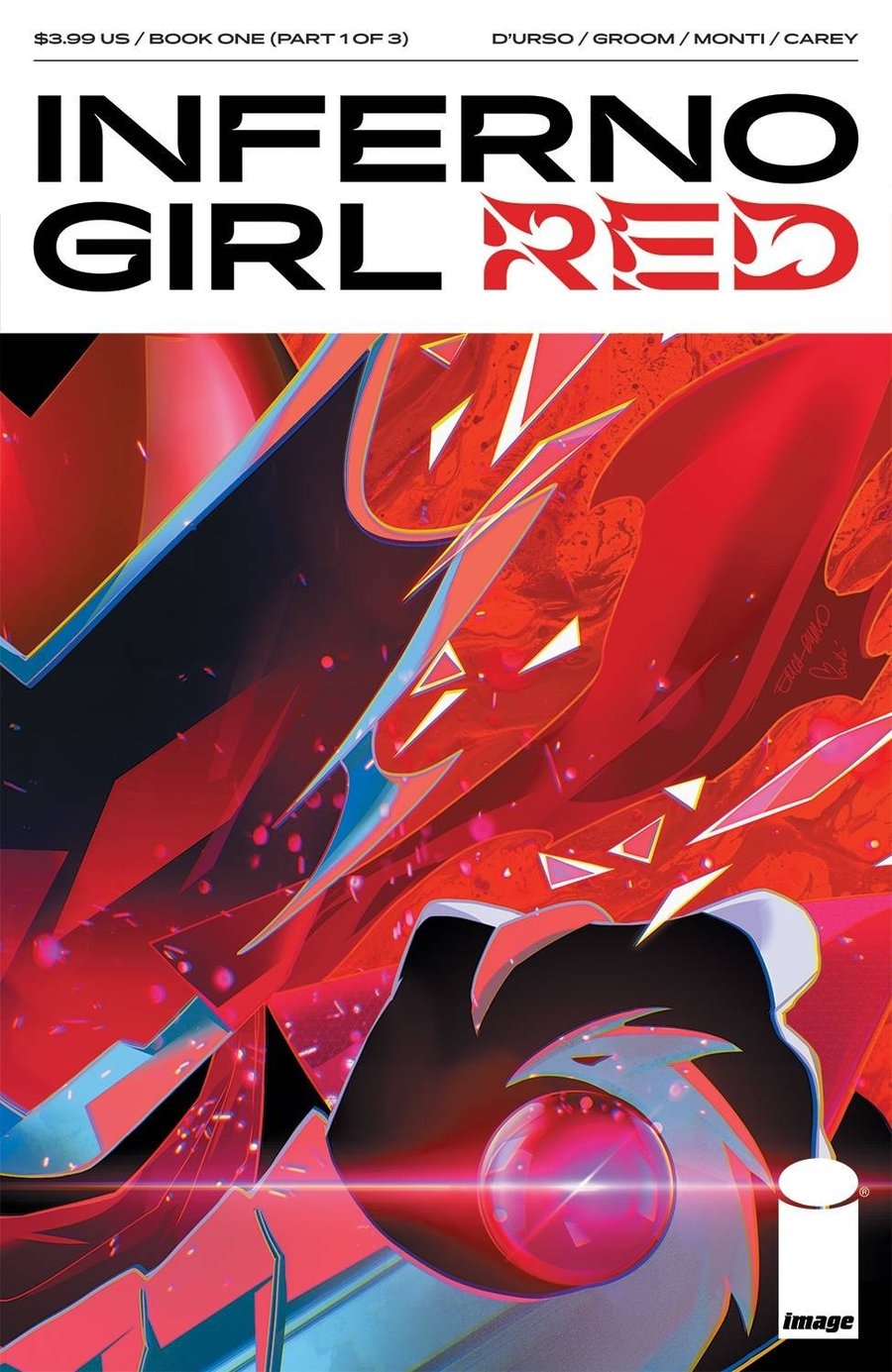Cover of Inferno Girl Red Book One (2023) - #1