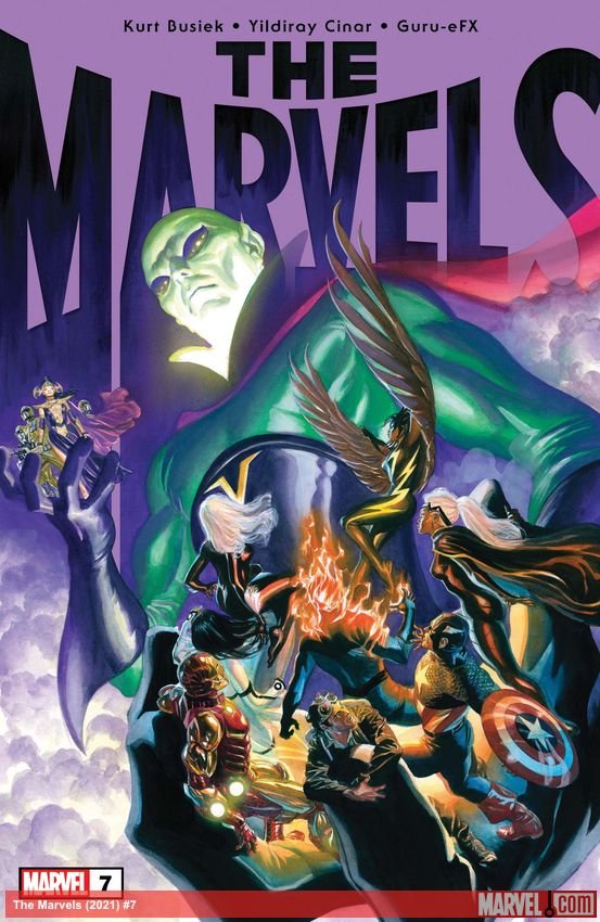 Cover of The Marvels (2021) - #7