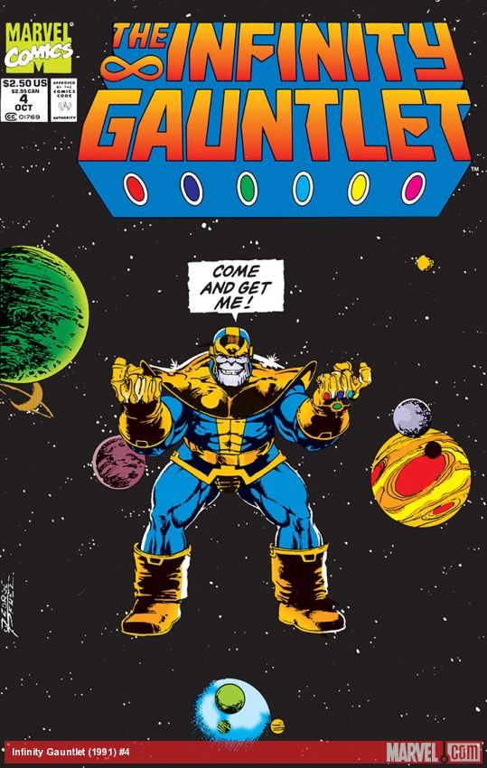 Cover of Infinity Gauntlet (1991) - #4