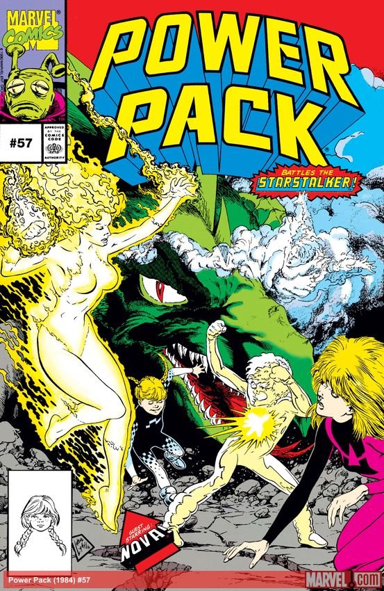 Cover of Power Pack (1984) - #57