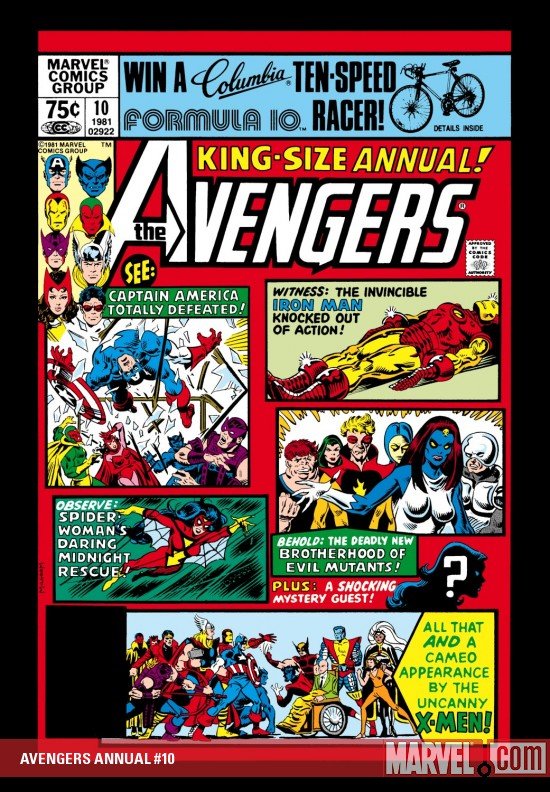 Cover of Avengers Annual (1967) - #10